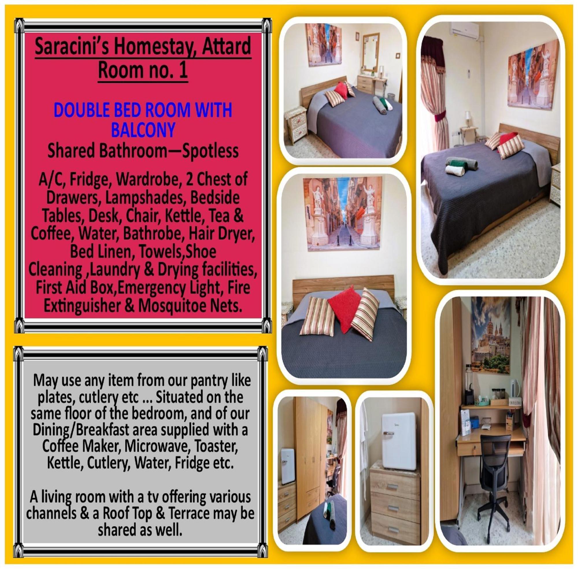 Saracini'S Homestay Attard Luaran gambar